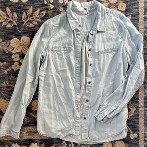 PAIGE Denim Button Down Shirt